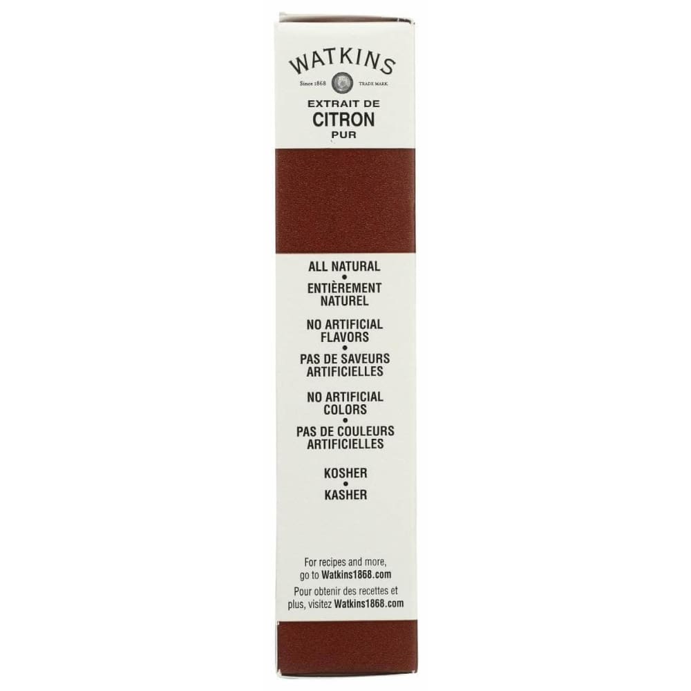 WATKINS Watkins Extract Pure Lemon, 2 Oz