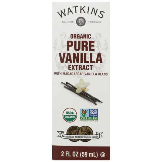 WATKINS Watkins Extract Pure Vanilla Org, 2 Fo