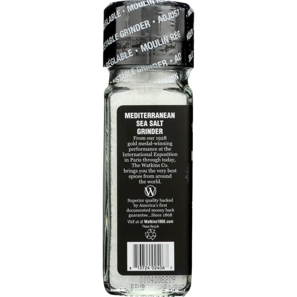 WATKINS Watkins Mediterranean Sea Salt Grinder, 5.3 Oz