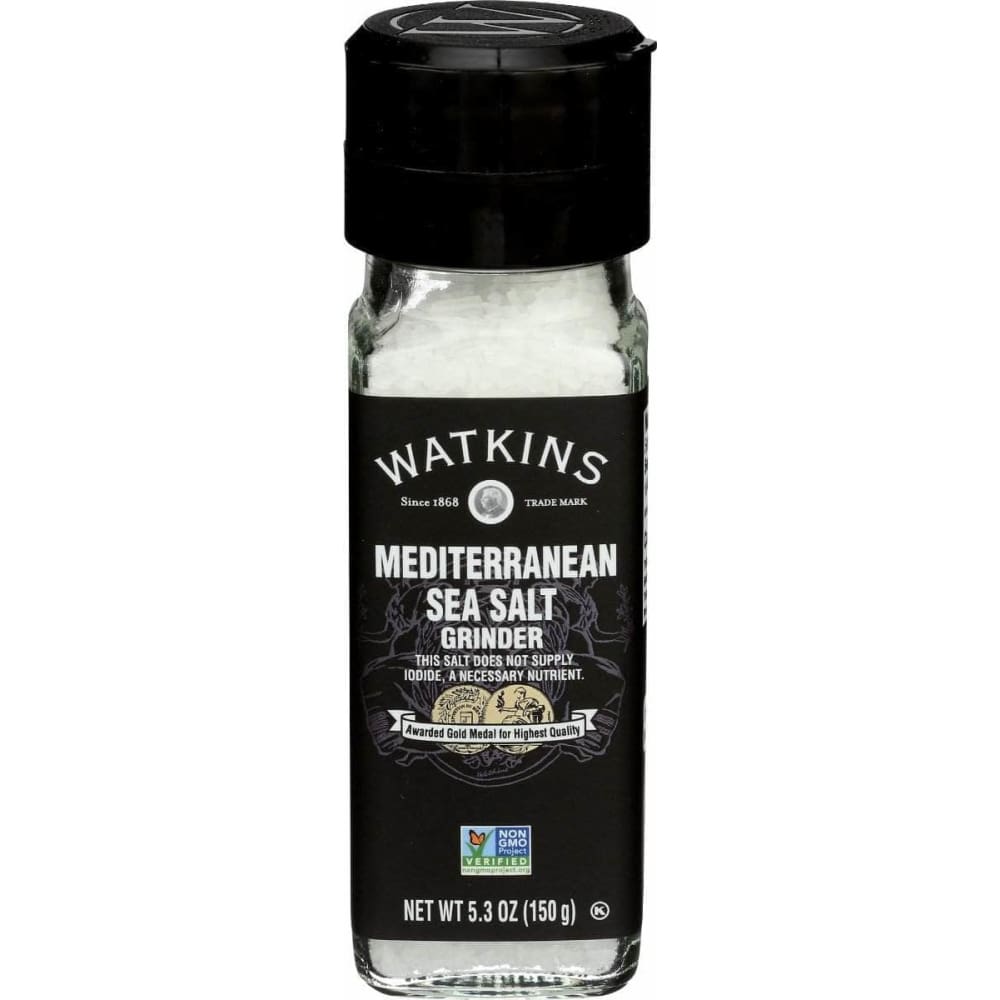 WATKINS Watkins Mediterranean Sea Salt Grinder, 5.3 Oz