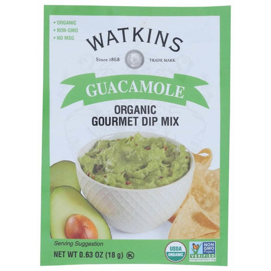 WATKINS Watkins Mix Guacamole Dip Org, 0.63 Oz