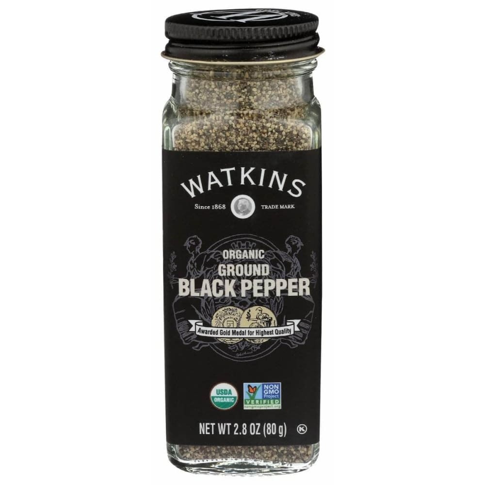 WATKINS Watkins Organic Ground Black Pepper, 2.8 Oz