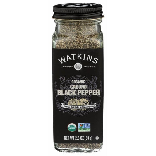 WATKINS Watkins Organic Ground Black Pepper, 2.8 Oz