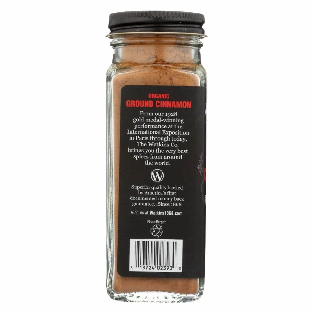 WATKINS Watkins Organic Ground Cinnamon, 2.5 Oz