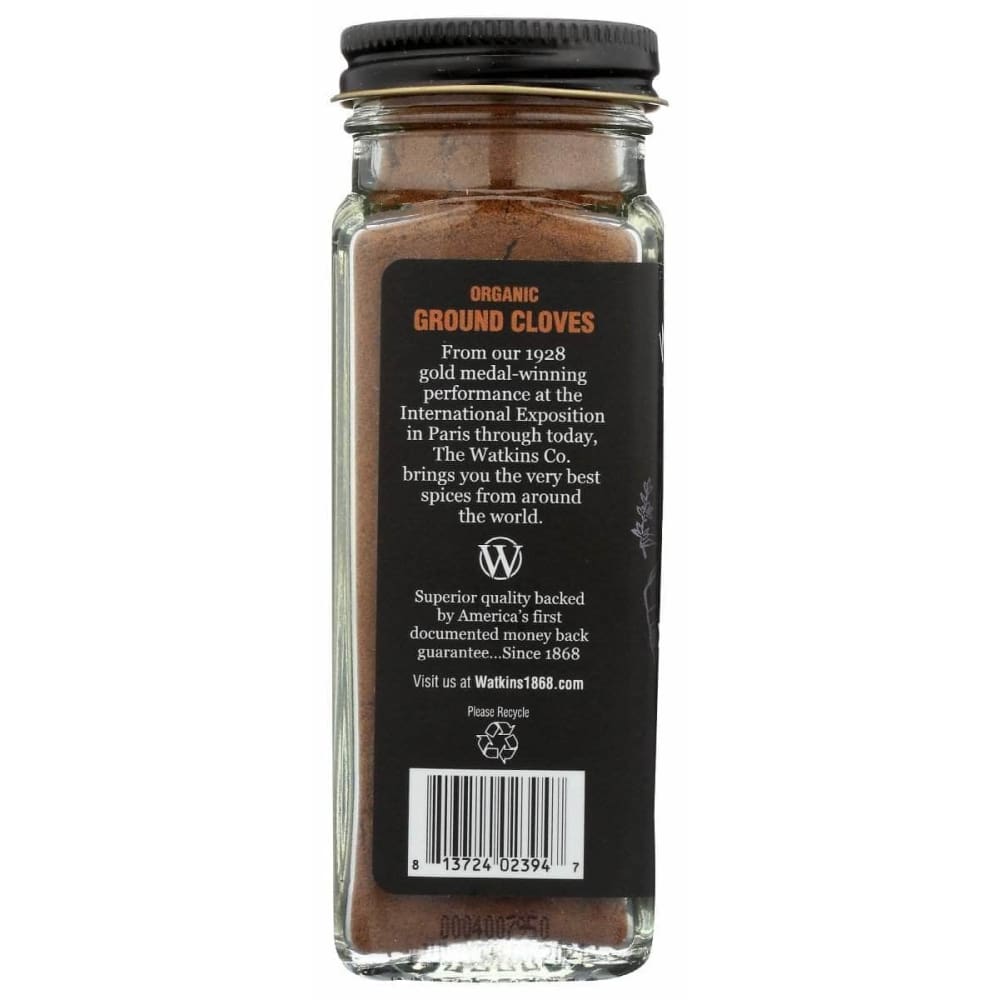 WATKINS Watkins Organic Ground Cloves, 2.4 Oz