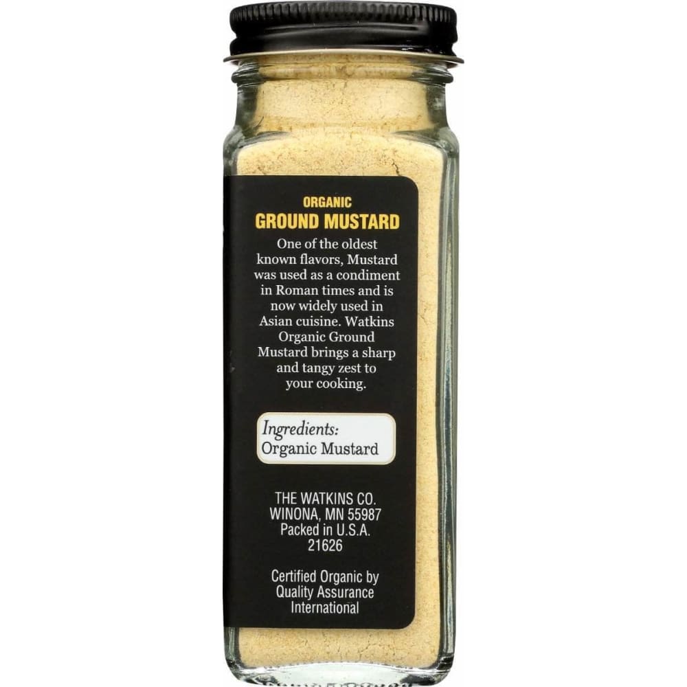 WATKINS Watkins Organic Ground Yellow Mustard, 2.6 Oz