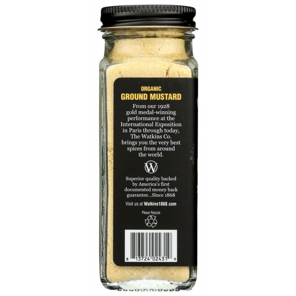 WATKINS Watkins Organic Ground Yellow Mustard, 2.6 Oz