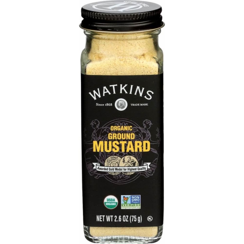 WATKINS Watkins Organic Ground Yellow Mustard, 2.6 Oz