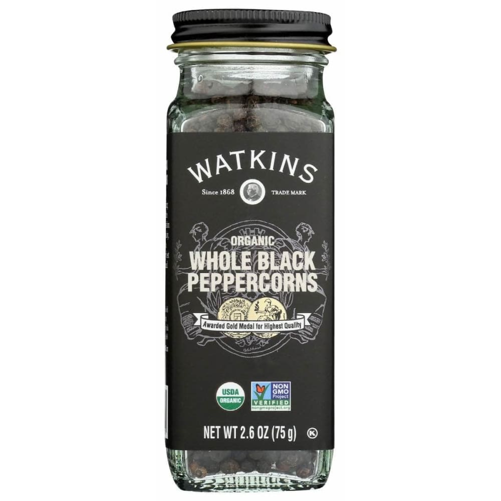 WATKINS Watkins Peppercorn Blk Whl Org, 2.6 Oz