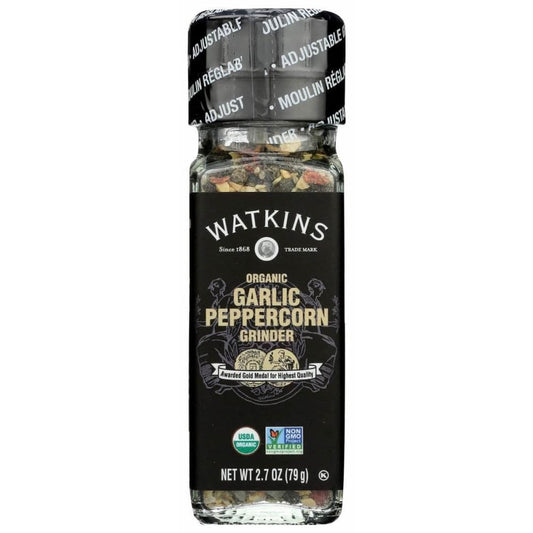 WATKINS Watkins Peppercorn Garlic Org, 2.7 Oz