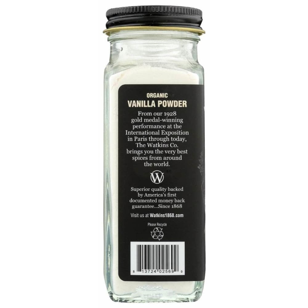 WATKINS Watkins Powder Vanilla Org, 3.4 Oz