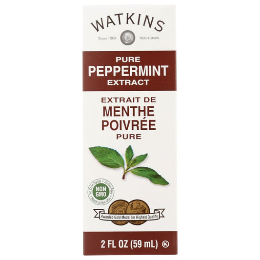 WATKINS: Pure Peppermint Extract 2 oz (Pack of 5) - Grocery > Cooking & Baking > Extracts Herbs & Spices - WATKINS