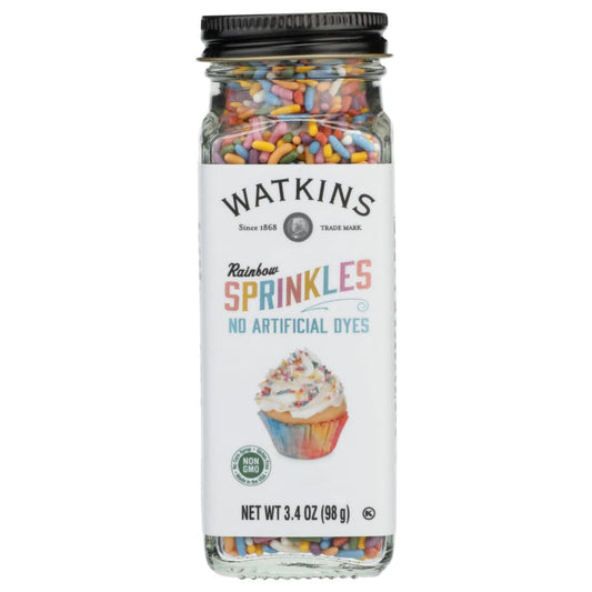 WATKINS: Rainbow Sprinkles 3.4 oz (Pack of 4) - Grocery > Cooking & Baking > Baking Ingredients - WATKINS