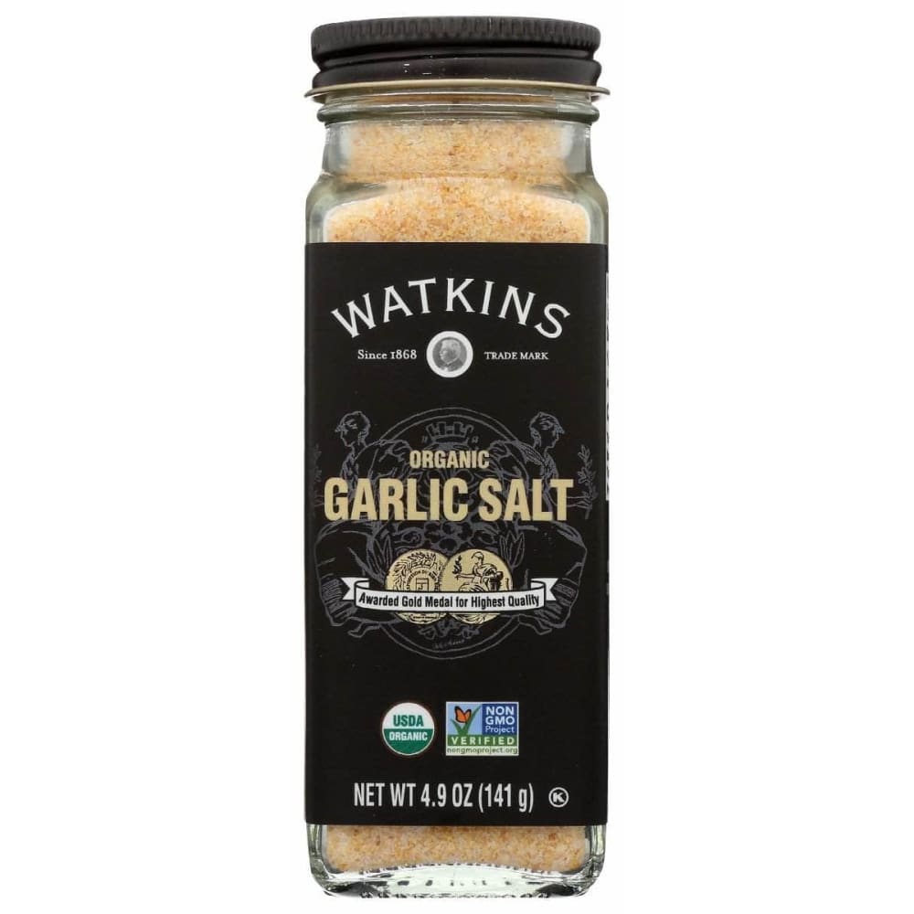 WATKINS Watkins Salt Garlic Org, 4.97 Oz