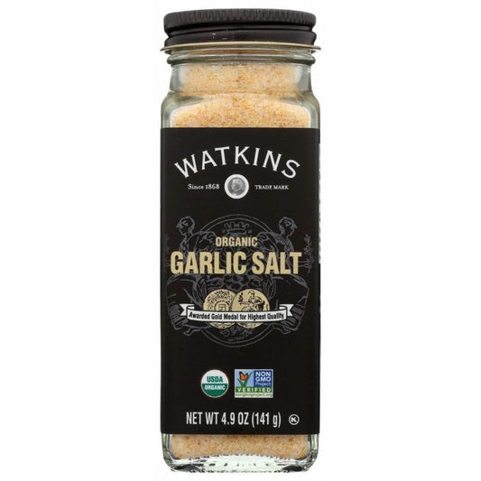 WATKINS Watkins Salt Garlic Org, 4.97 Oz