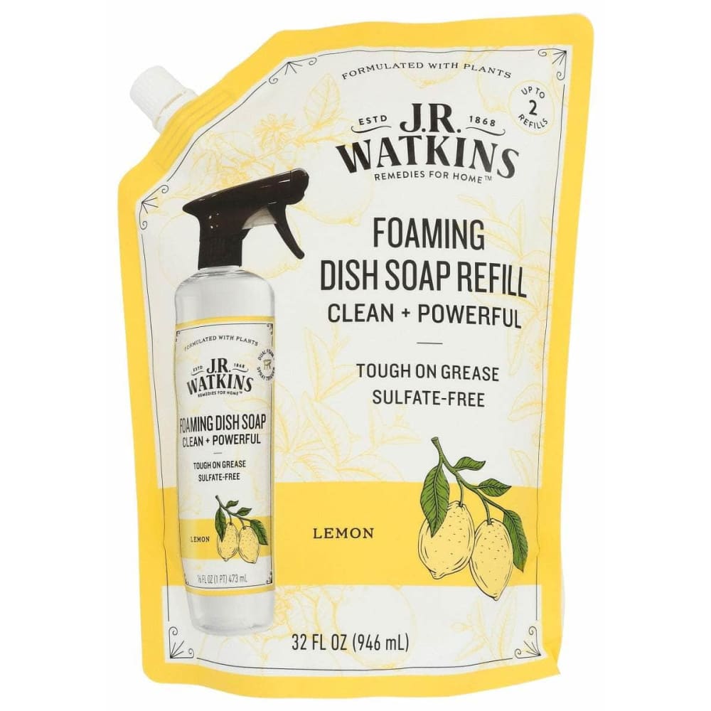 WATKINS Home Products > Dish Detergent WATKINS: Soap Dish Foamn Lemon Ref, 32 fo