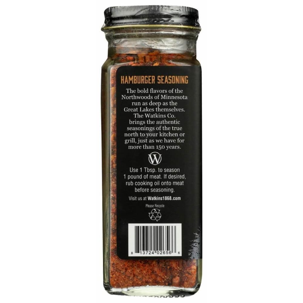 WATKINS Watkins Ssnng Grilling Hamburger, 3.6 Oz