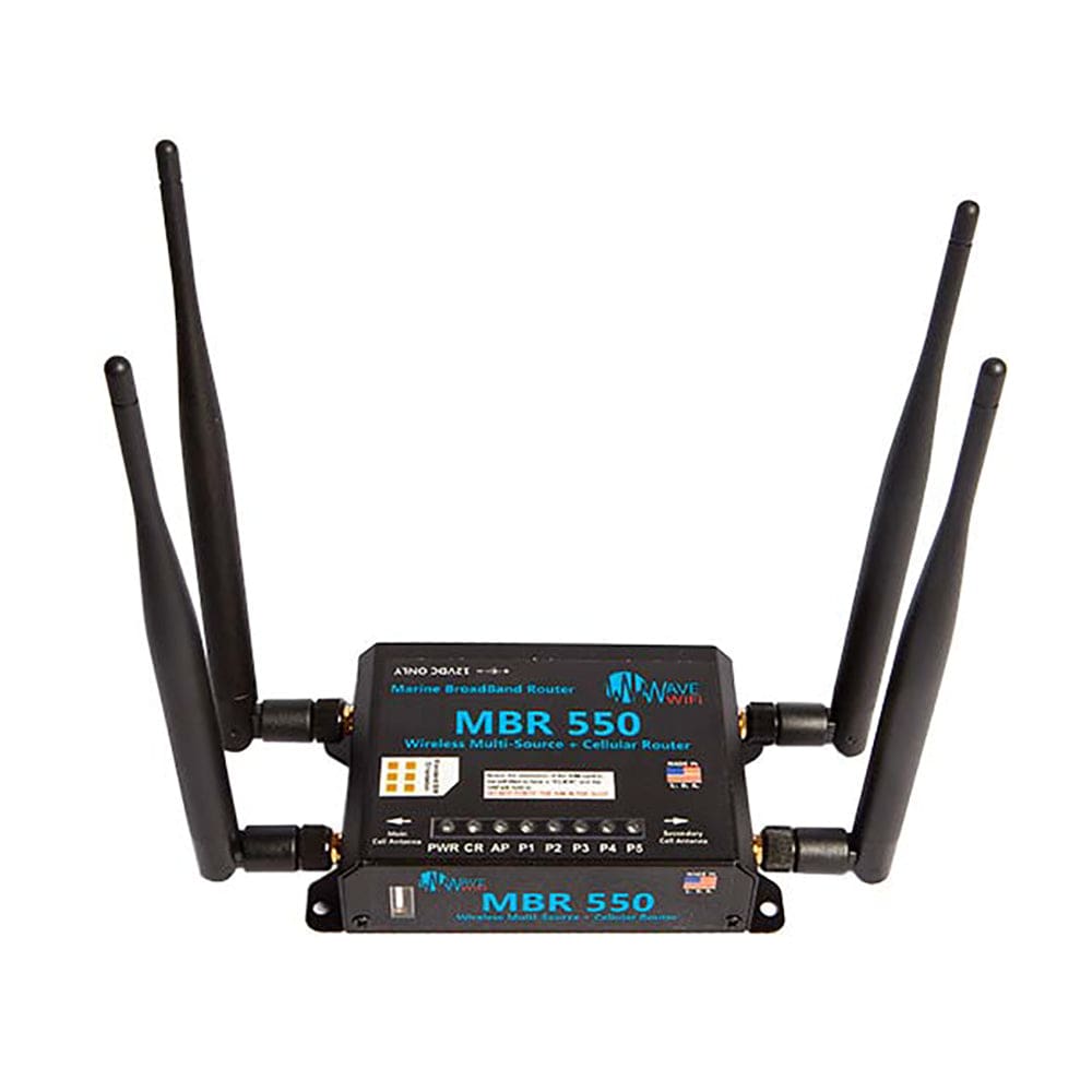 Wave WiFi MBR 550 Network Router w/ Cellular - Communication | Mobile Broadband - Wave WiFi