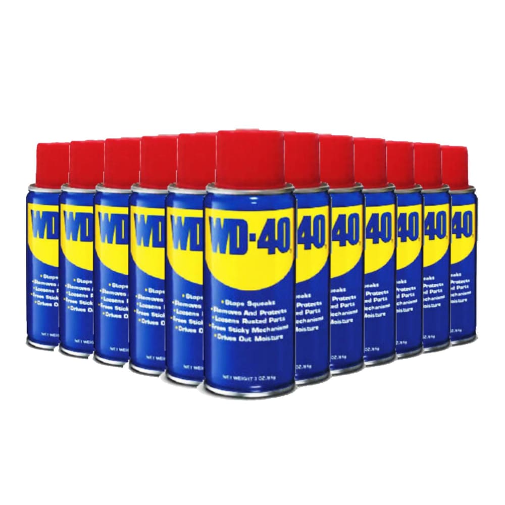 WD 40 Smart Straw Lubricant Aerosol Can 3 oz. ea. - 12 Pack - Lubricant - WD-40
