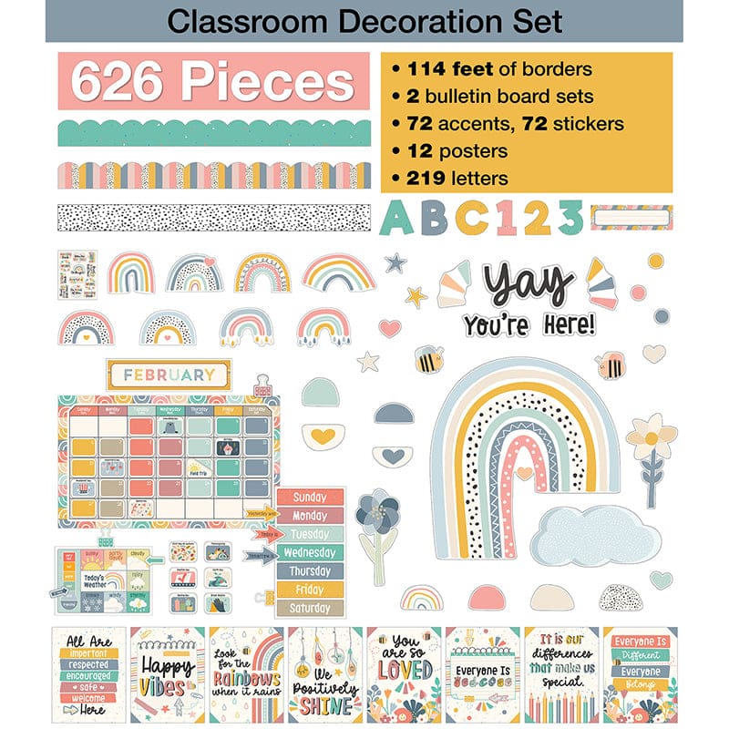 We Belong Decor Bundle - Classroom Theme - Carson Dellosa Education