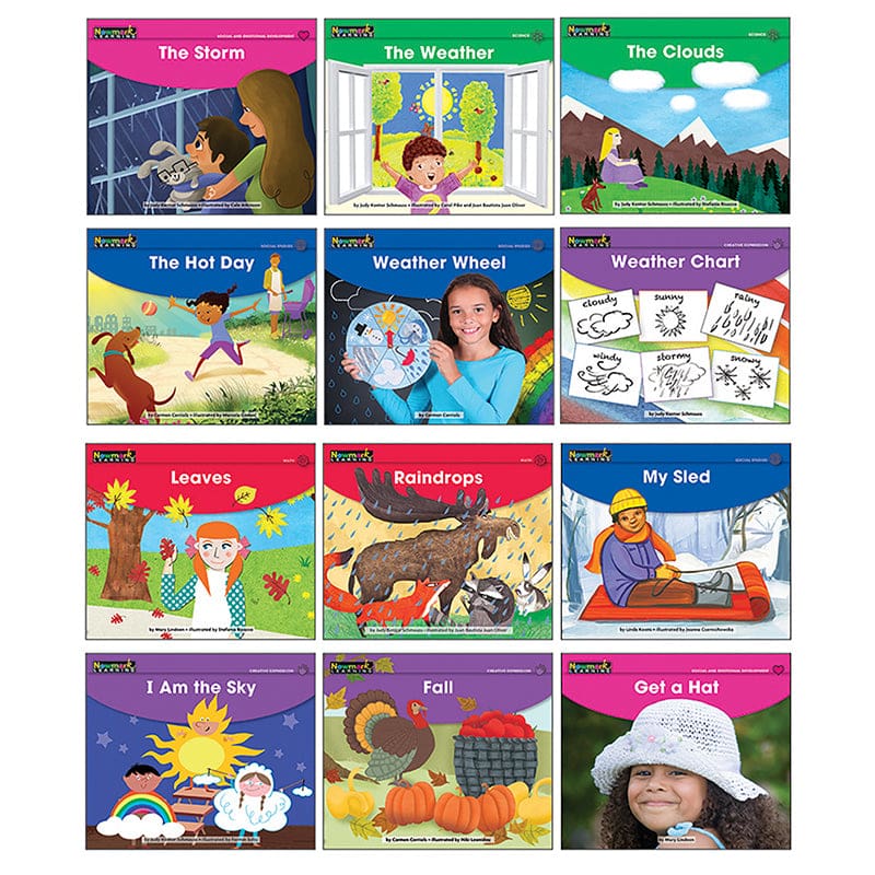 Weather Theme Set Early Rising Readers - Leveled Readers - Newmark Learning