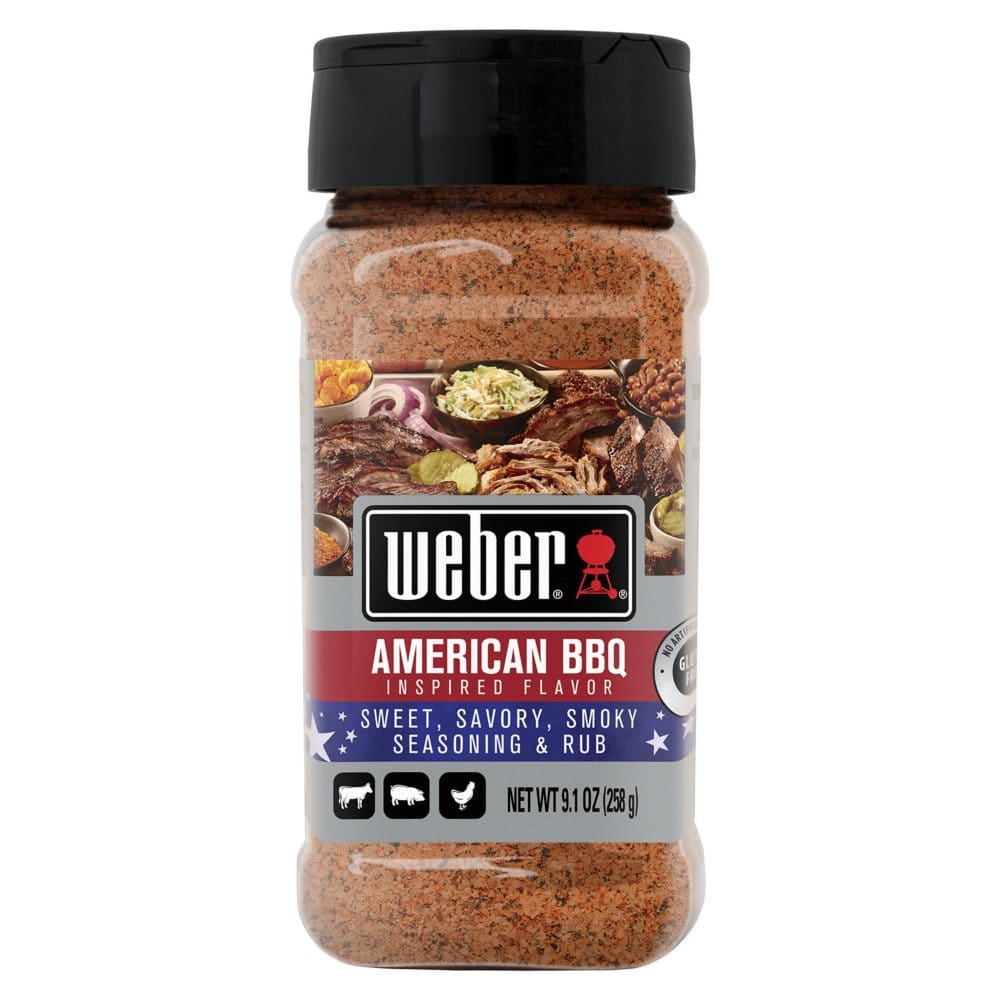 Weber American BBQ Seasoning (9.1 oz.) (Pack of 2) - Baking - Weber