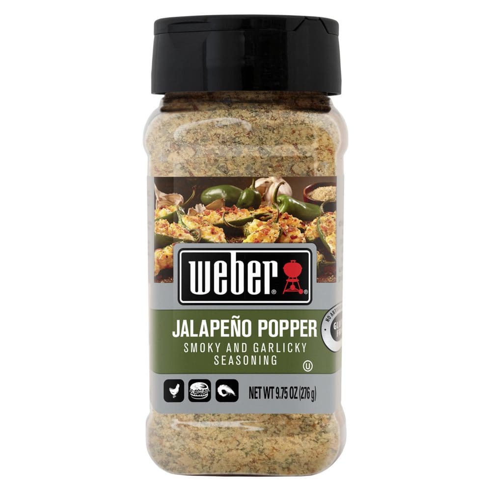 Weber Jalapeno Popper Seasoning (9.75 oz.) (Pack of 2) - Baking - Weber