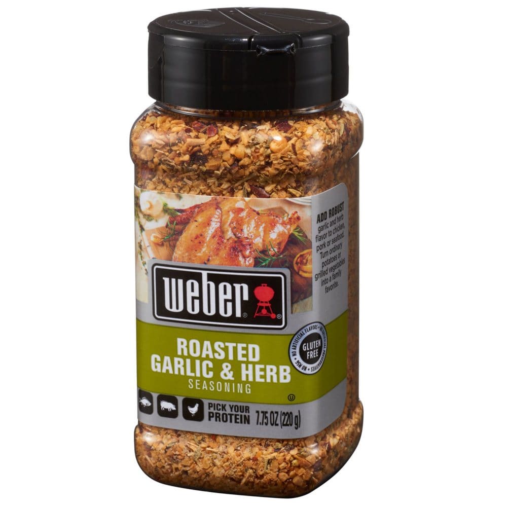 Weber Roasted Garlic and Herb Seasoning (7.75 oz.) (Pack of 2) - Baking - Weber