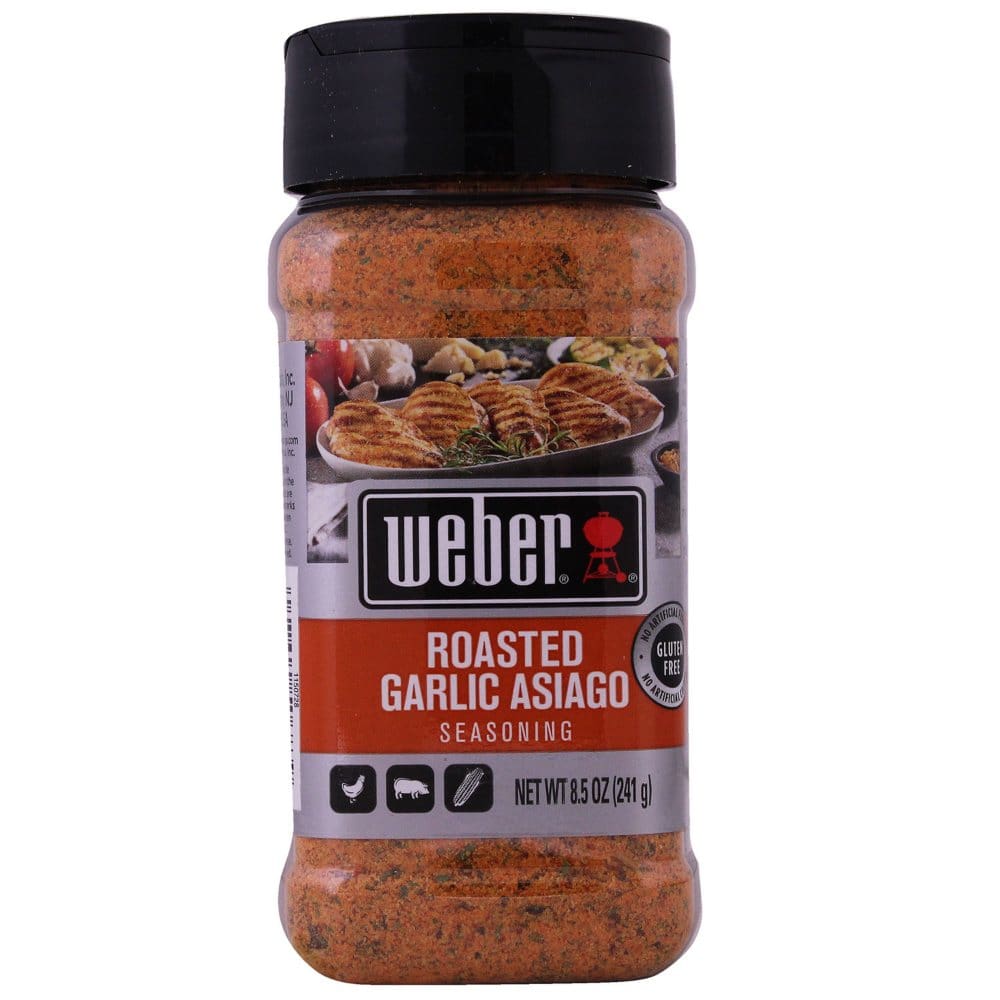 Weber Roasted Garlic Asiago Seasoning (8.5 oz.) - Baking - Weber
