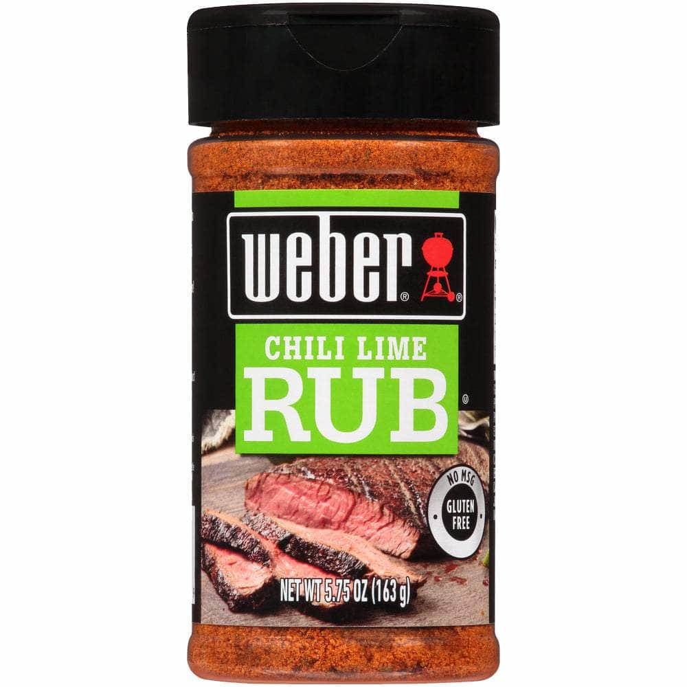 WEBER Grocery > Cooking & Baking > Extracts, Herbs & Spices WEBER Rub Chili Lime, 5.75 oz