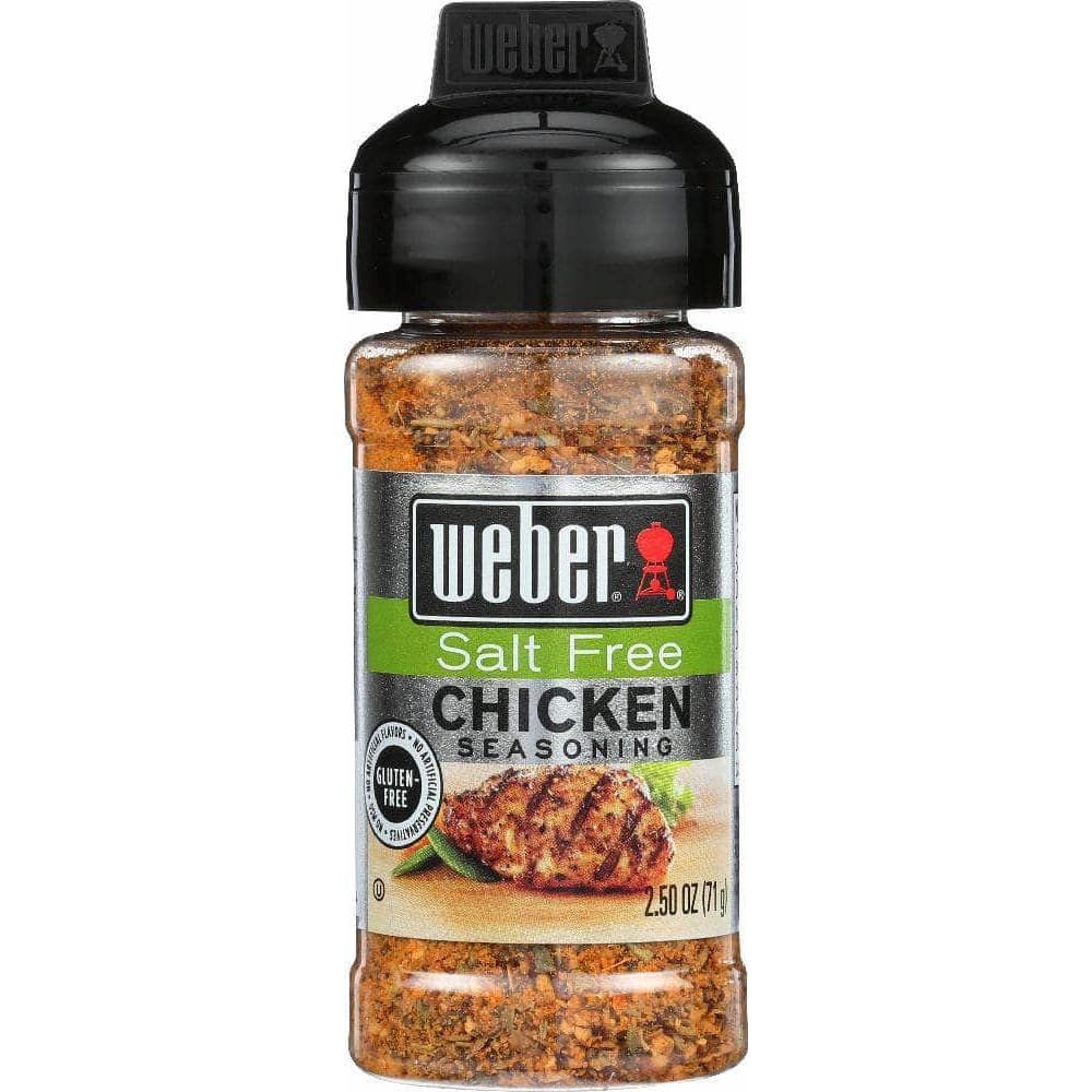 Weber Weber Salt Free Chicken Seasoning, 2.5 oz