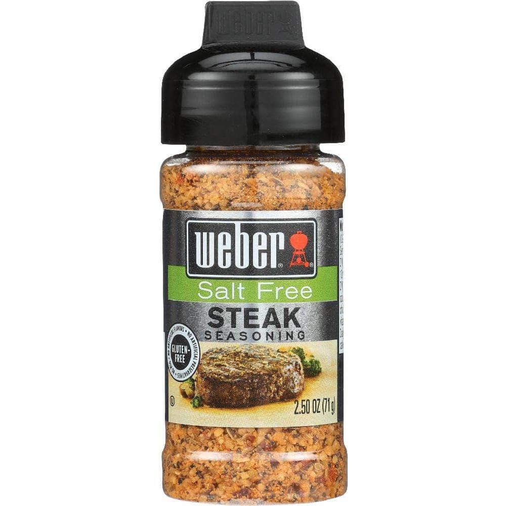 Weber Weber Salt Free Steak Seasoning, 2.5 oz