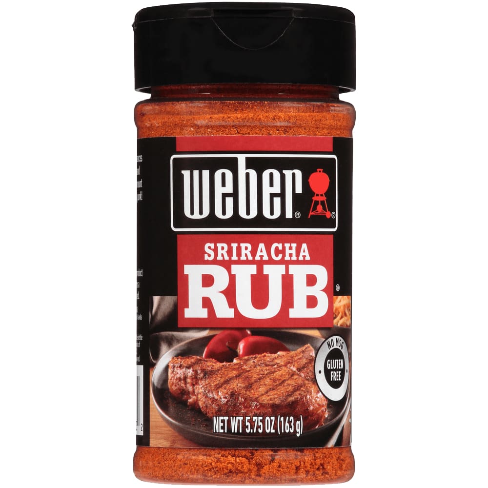 WEBER Grocery > Cooking & Baking > Extracts, Herbs & Spices WEBER Sriracha Rub, 5.75 oz