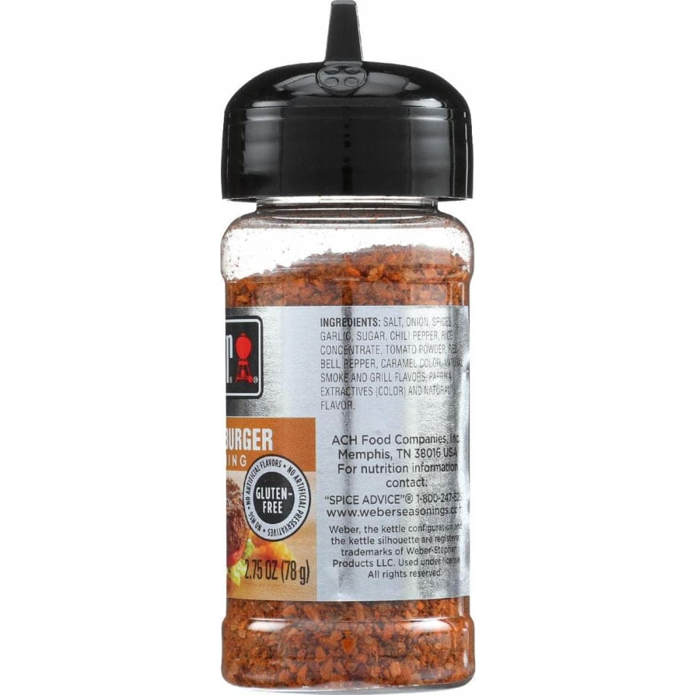 WEBER Grocery > Cooking & Baking > Seasonings WEBER Ssnng Gourmet Burger, 2.75 oz