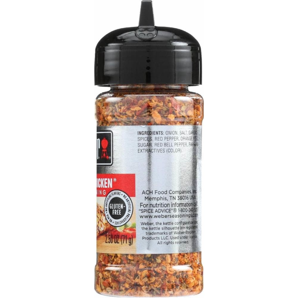 WEBER Grocery > Cooking & Baking > Seasonings WEBER Ssnng Kick N Chkn, 2.5 oz
