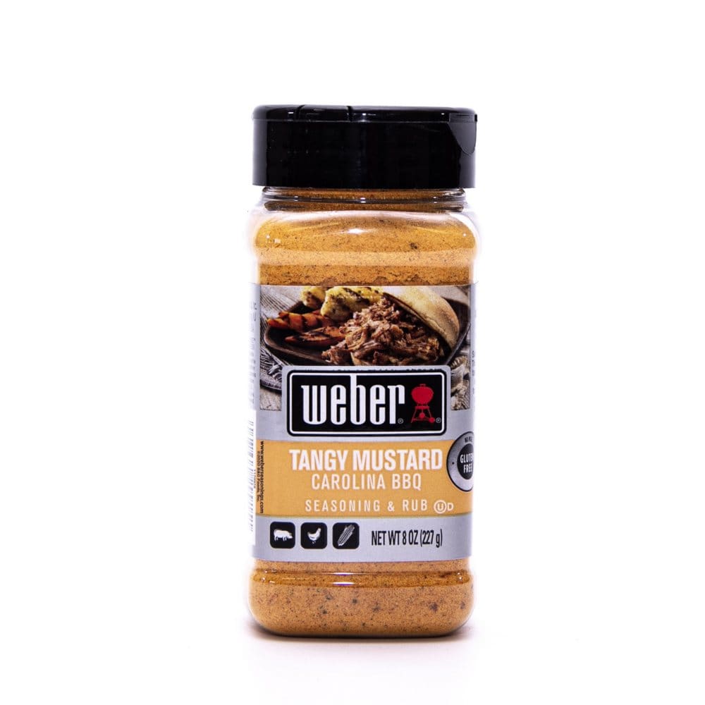 Weber Tangy Mustard Carolina BBQ Seasoning & Rub (8 oz.) - Baking - Weber