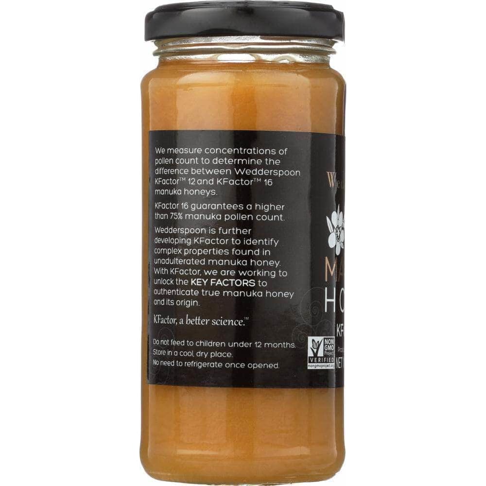 WEDDERSPOON Wedderspoon Honey Raw Manuka, 11.5 Oz