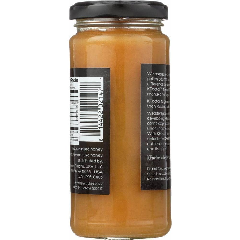 WEDDERSPOON Wedderspoon Honey Raw Manuka, 11.5 Oz