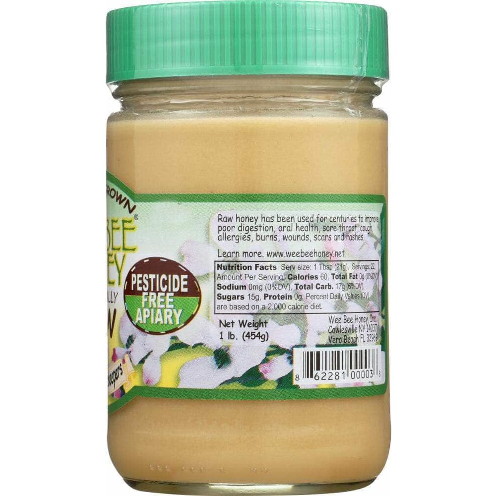 WEE BEE HONEY Wee Bee Honey Naturally Raw Honey, 16 Oz