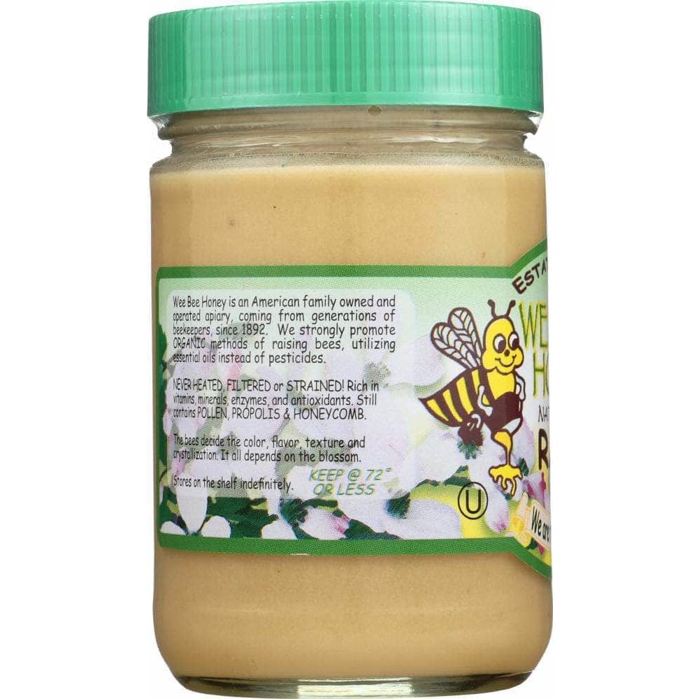 WEE BEE HONEY Wee Bee Honey Naturally Raw Honey, 16 Oz