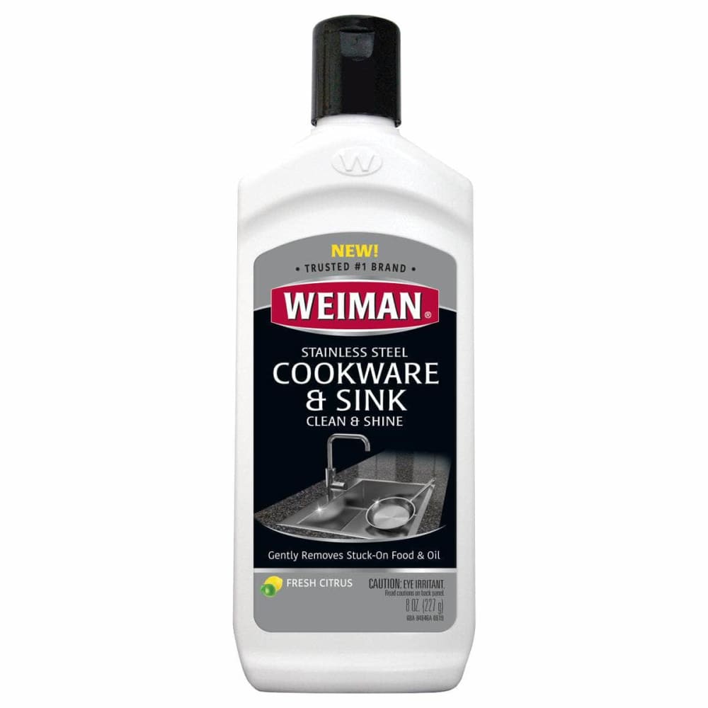 WEIMAN WEIMAN Cleaner Sink Stnlss Steel, 8 oz