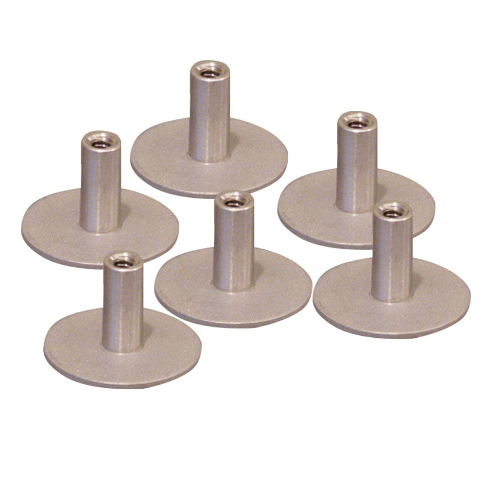 Weld Mount Stainless Steel Standoff 1.25 Base 1/ 4 x 20 Thread.75 Tall - 6-Pack - Boat Outfitting | Tools - Weld Mount