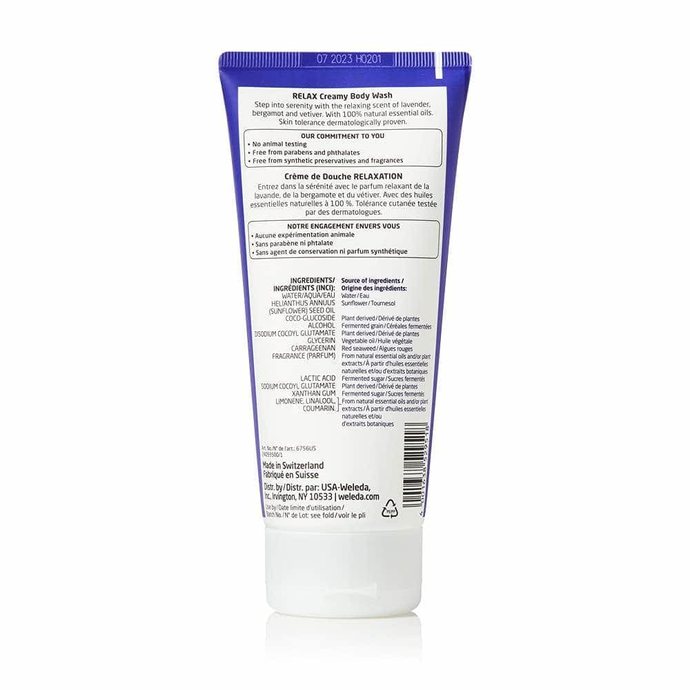 WELEDA Beauty & Body Care > Soap and Bath Preparations > Body Wash WELEDA: Relax Creamy Body Wash, 6.8 fo