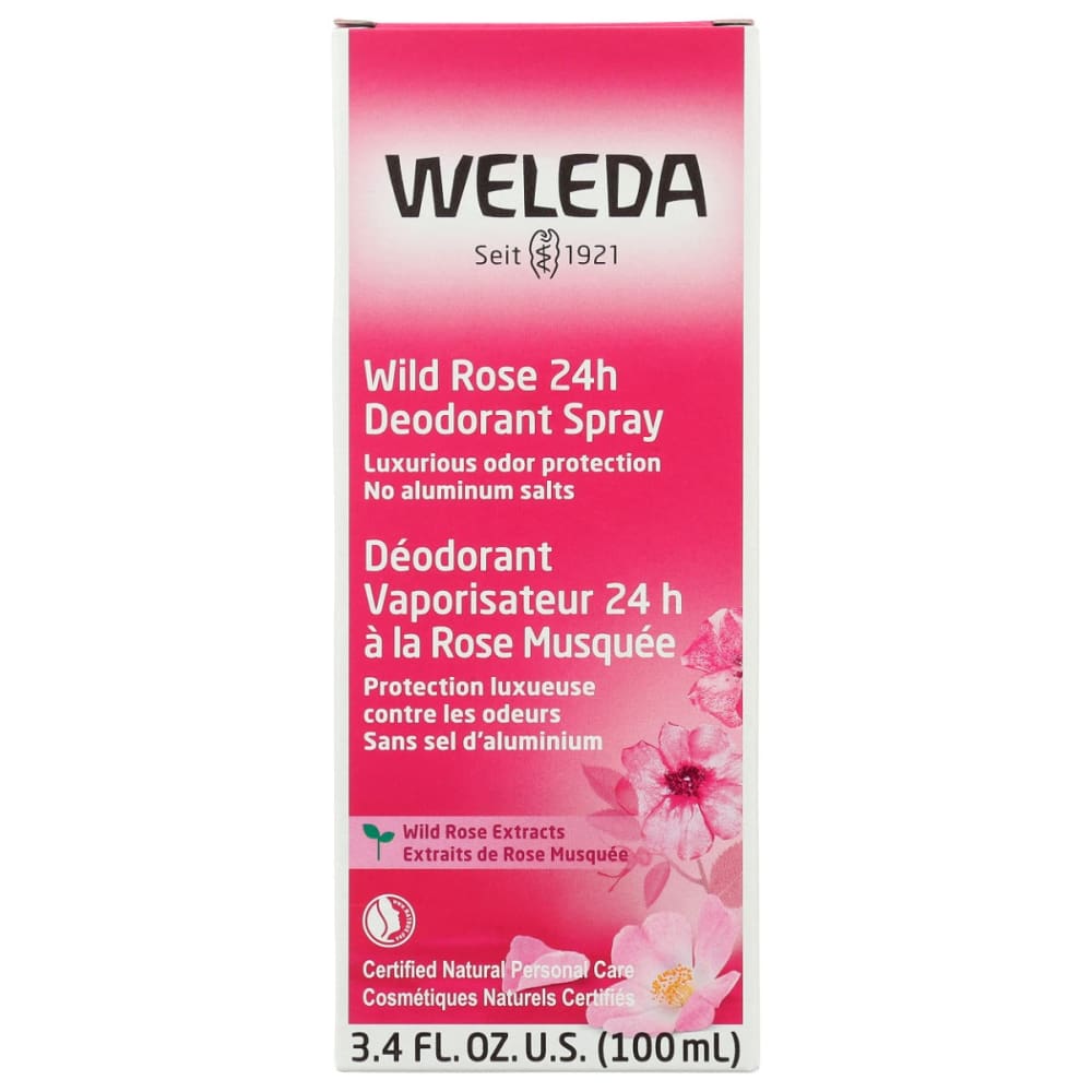 WELEDA: Wild Rose Deodorant 3.4 fo (Pack of 2) - Grocery > Beverages > Coffee Tea & Hot Cocoa - WELEDA