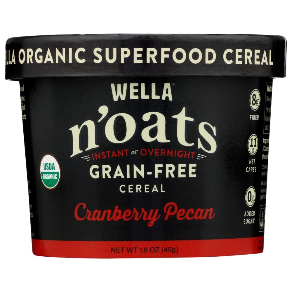 WELLA: N Oats Cranberry Pecan Cups 1.6 oz - Grocery > Breakfast > Breakfast Foods - WELLA