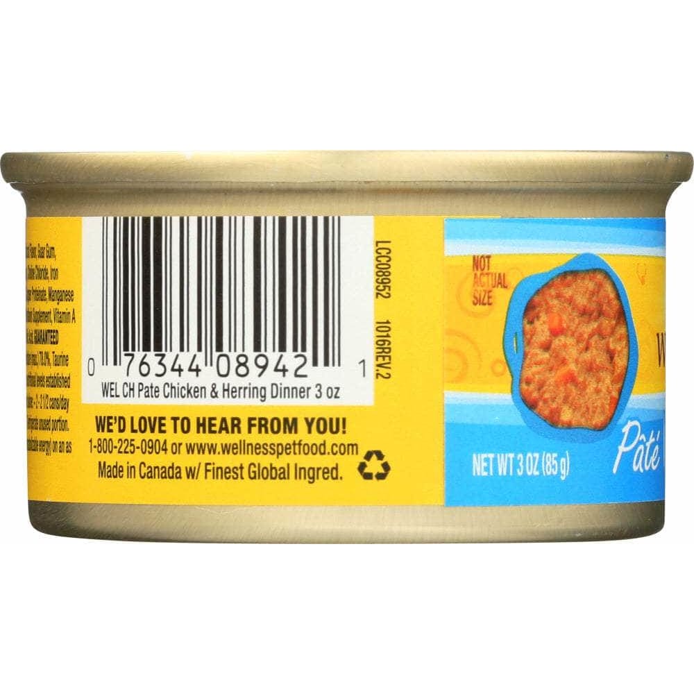 Wellness Wellness Adult Chicken and Herring Canned Cat Food, 3 oz