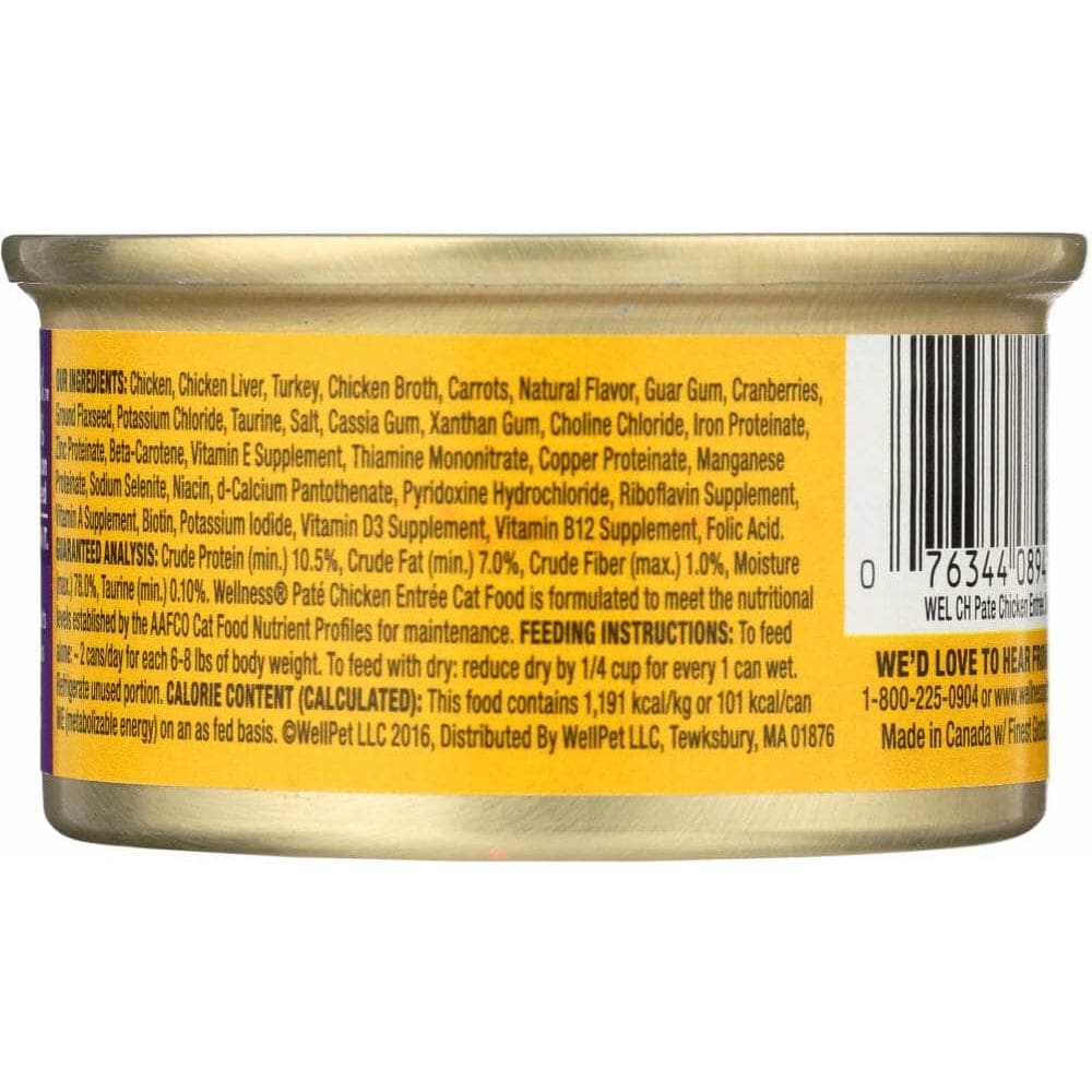 Wellness Wellness Adult Chicken Canned Cat Food, 3 oz