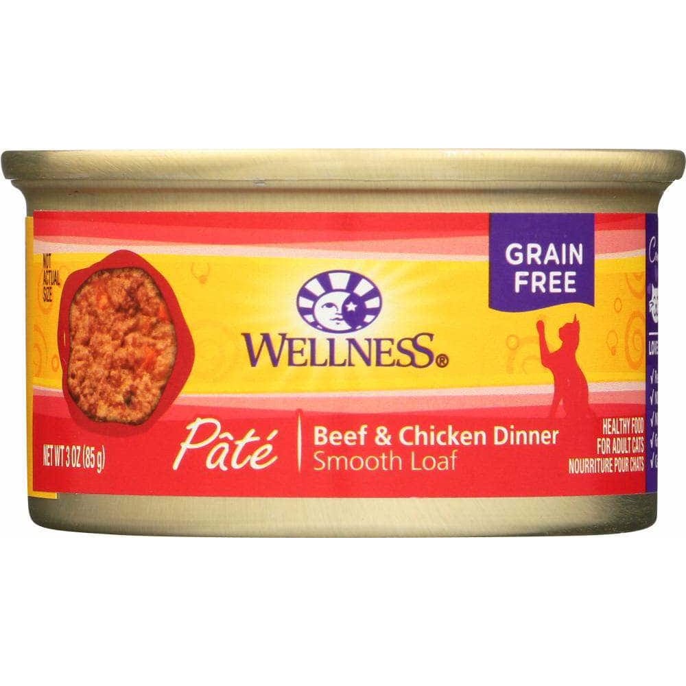 Wellness Wellness Beef & Chicken Formula Cat Food, 3 oz