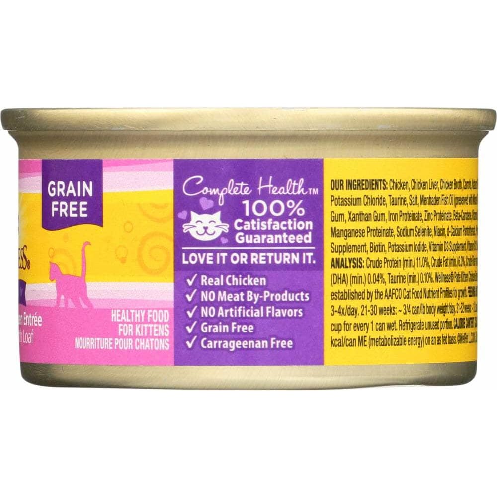Wellness Wellness Chicken Canned Kitten Food, 3 oz