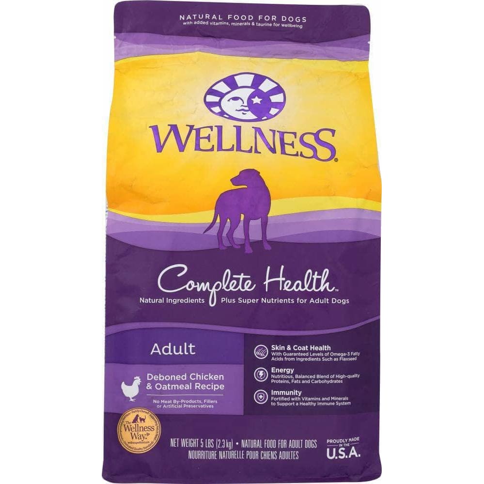 Wellness Wellness Complete Health Dry Chicken and Oatmeal Dog Food, 5 lb